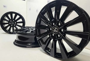 22" Lexus GX550 Factory OEM Original Gloss black wheels rims 78519 24 2025 2026