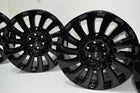22" Lincoln Navigator BLACK FACTORY OEM rims wheels 10499 95383 Black Label
