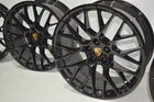 20" Porsche Macan RS Spyder Wheels Rims Factory OEM Stock Genuine GLOSS Black