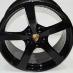 18" PORSCHE MACAN FACTORY OEM ORIGINAL BLACK WHEELS RIMS