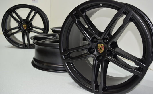 19” Porsche Macan Factory OEM Wheels Rims Satin Black 2014-2026 18 19 20 21