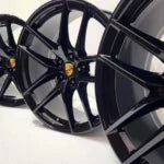 20" Porsche Macan Factory OEM Black Wheels Rims 2022 2023 2024 2025 2026
