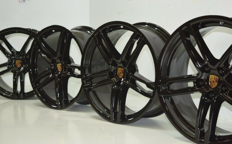 19” Porsche Macan Factory OEM Wheels Rims Black Original  2014-2026 18 19 20 21