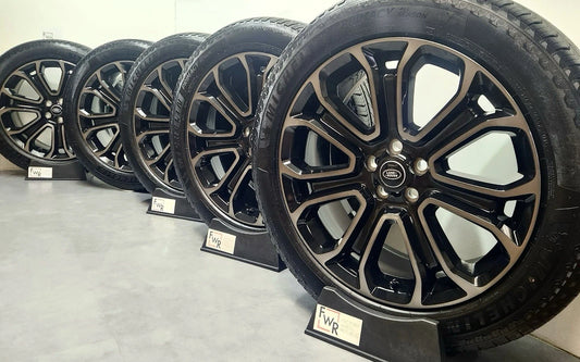 22” Land Rover Defender OCTA L663 7026 Authentic Wheels and Tires 22 Inch