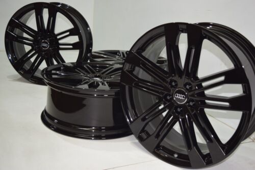 21" AUDI SQ5 Q5 RIMS WHEELS FACTORY OEM BLACK A4 S4 RIMS Q5 21