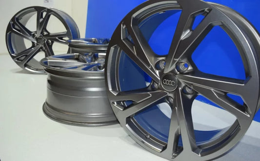 20" AUDI E-TRON GT RS Authentic Factory OEM  RIMS GRAY 2021 2022 2023 2024 2025