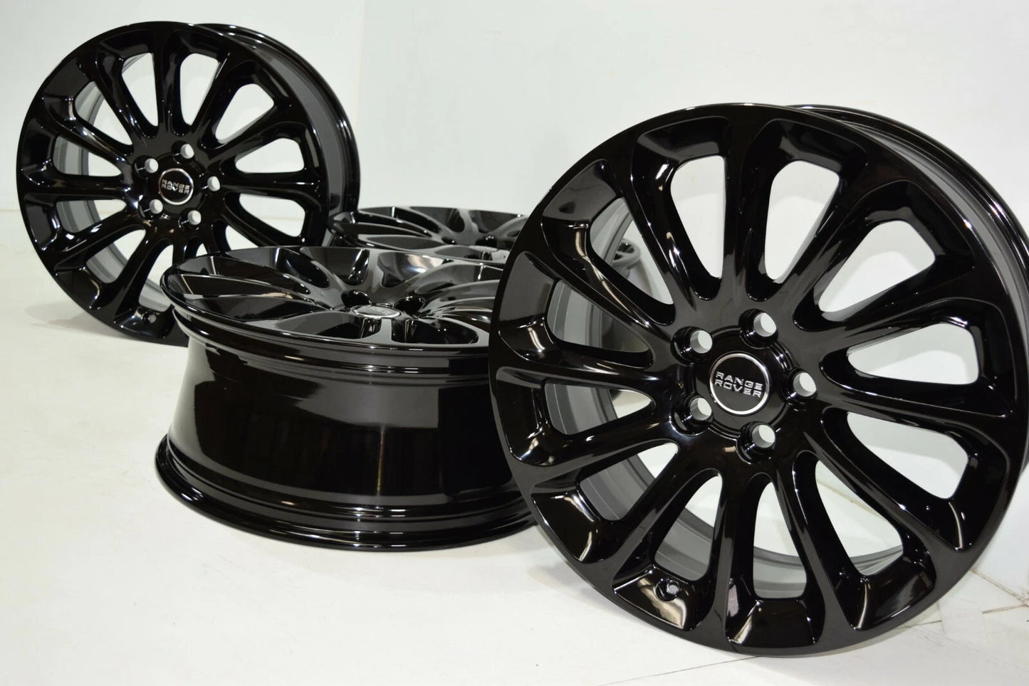 20" LAND ROVER RANGE ROVER Black OEM Factory Original Alloy Wheels Rims 72317