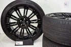 23” Range Rover 2022*+ L460 Crescendo black Original Factory OEM Wheels & Tires