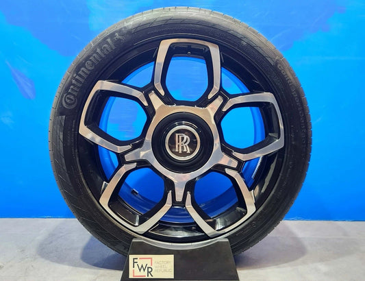 22″ Rolls Royce Cullinan Black Badge Factory OEM wheel rim FRONT 36116883749