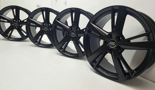19” Audi RS3 S3 Factory OEM Authentic BBS Wheels Rims Satin Black