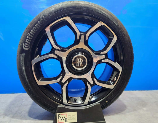 22″ Rolls Royce Cullinan Black Badge Factory OEM wheel rim REAR 6883750
