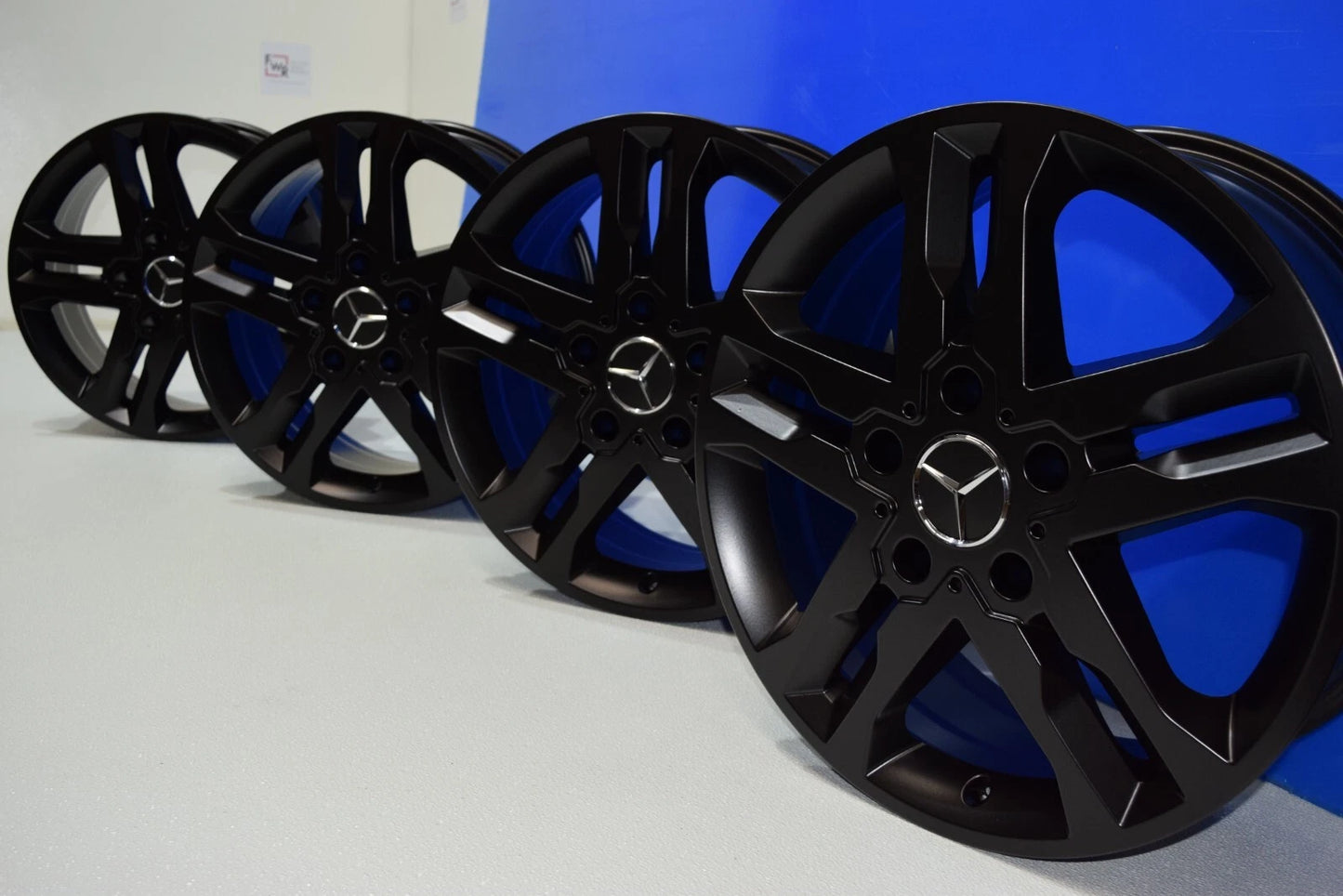 18” Mercedes G550 G500 G Wagen G Wagon Factory OEM Wheels rims Satin Black Rims