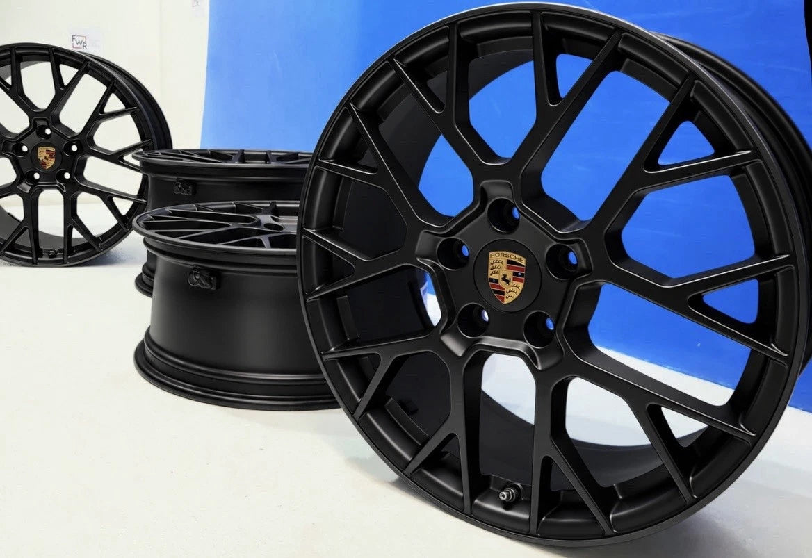 20"21" Porsche Carerra S 992 911 992.1 Factory OEM RS Black Wheels Rims