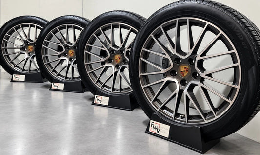 21" Porsche Cayenne GTS OEM RS Spyder Original Factory Stock Wheels Rims Tires