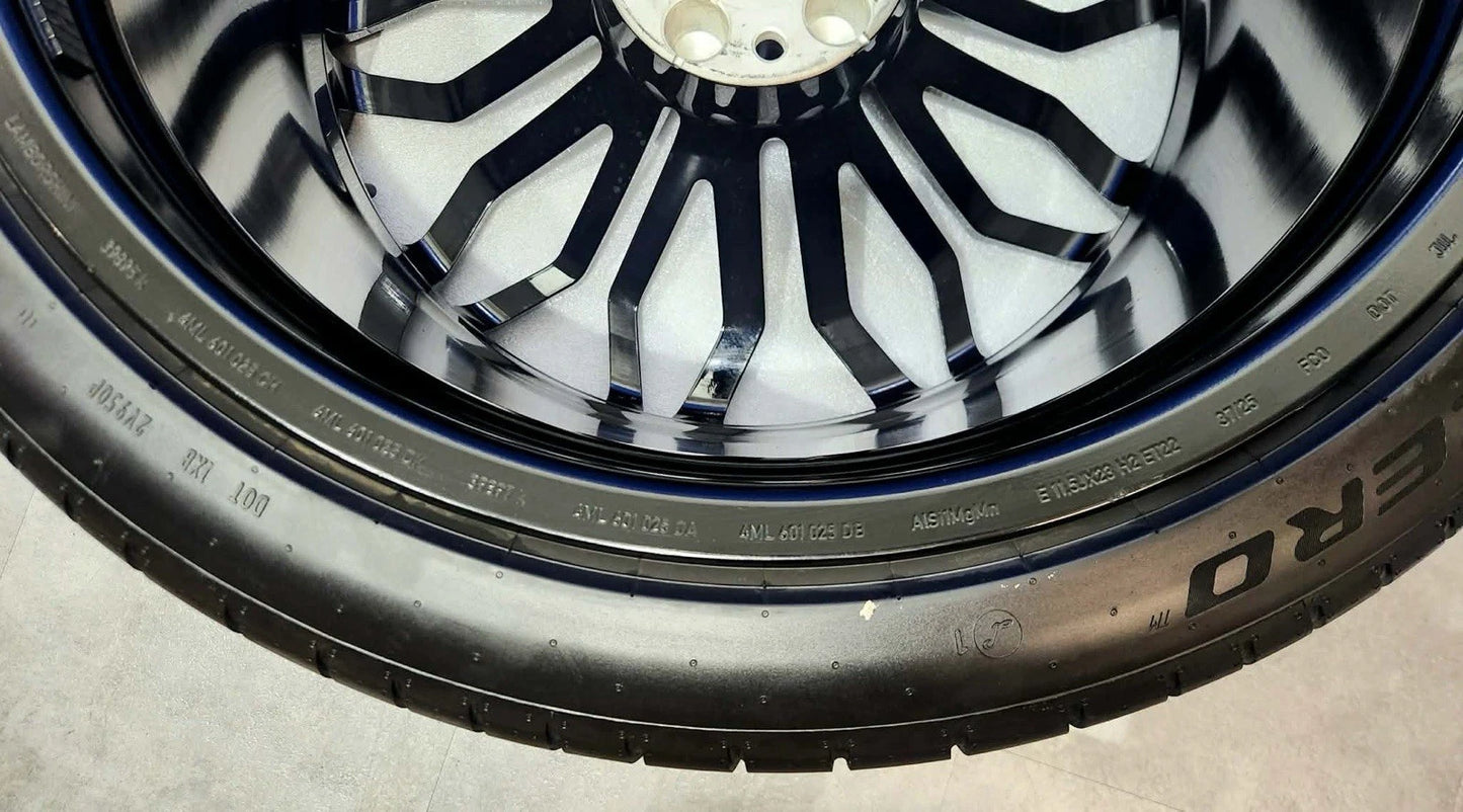 23” Lamborghini Urus Factory OEM Black Wheels Rims Tires Galanthus Performante