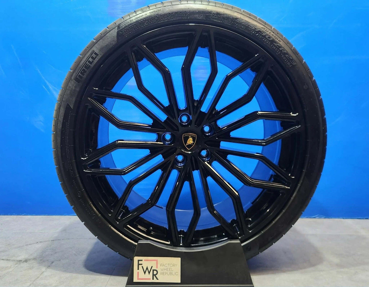 23” Lamborghini Urus Factory OEM Black Wheels Rims Tires Galanthus Performante