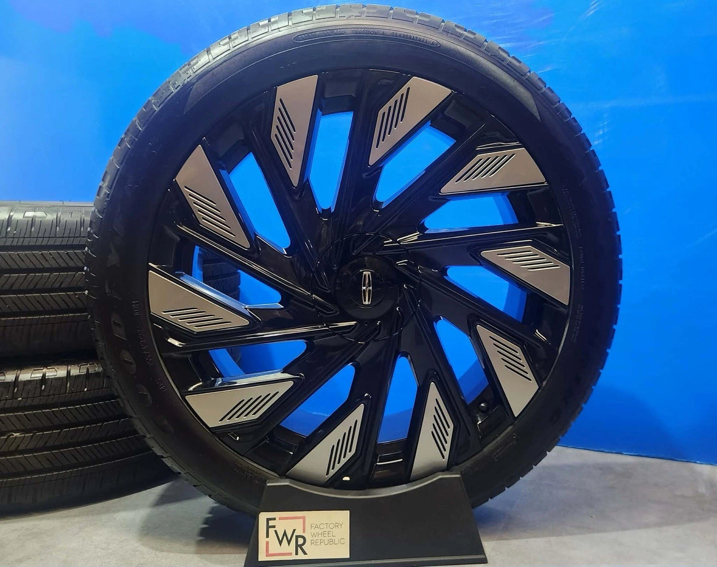 22” LINCOLN NAUTILUS WHEELS RIMS RC2T-1007-GA 2024 -2026 GENUINE OEM FACTORY