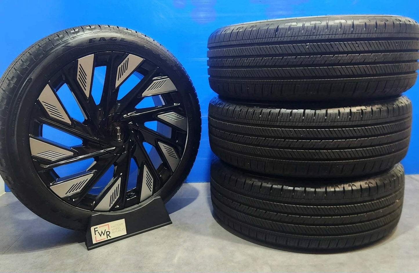 22” LINCOLN NAUTILUS WHEELS RIMS RC2T-1007-GA 2024 -2026 GENUINE OEM FACTORY