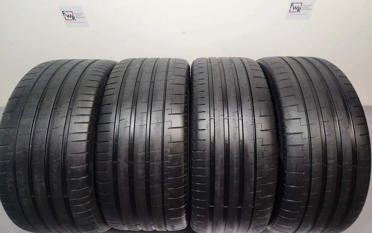 23" LAMBORGHINI URUS Factory OEM AUTHENTIC BLACK WHEELS and Tires RIMS