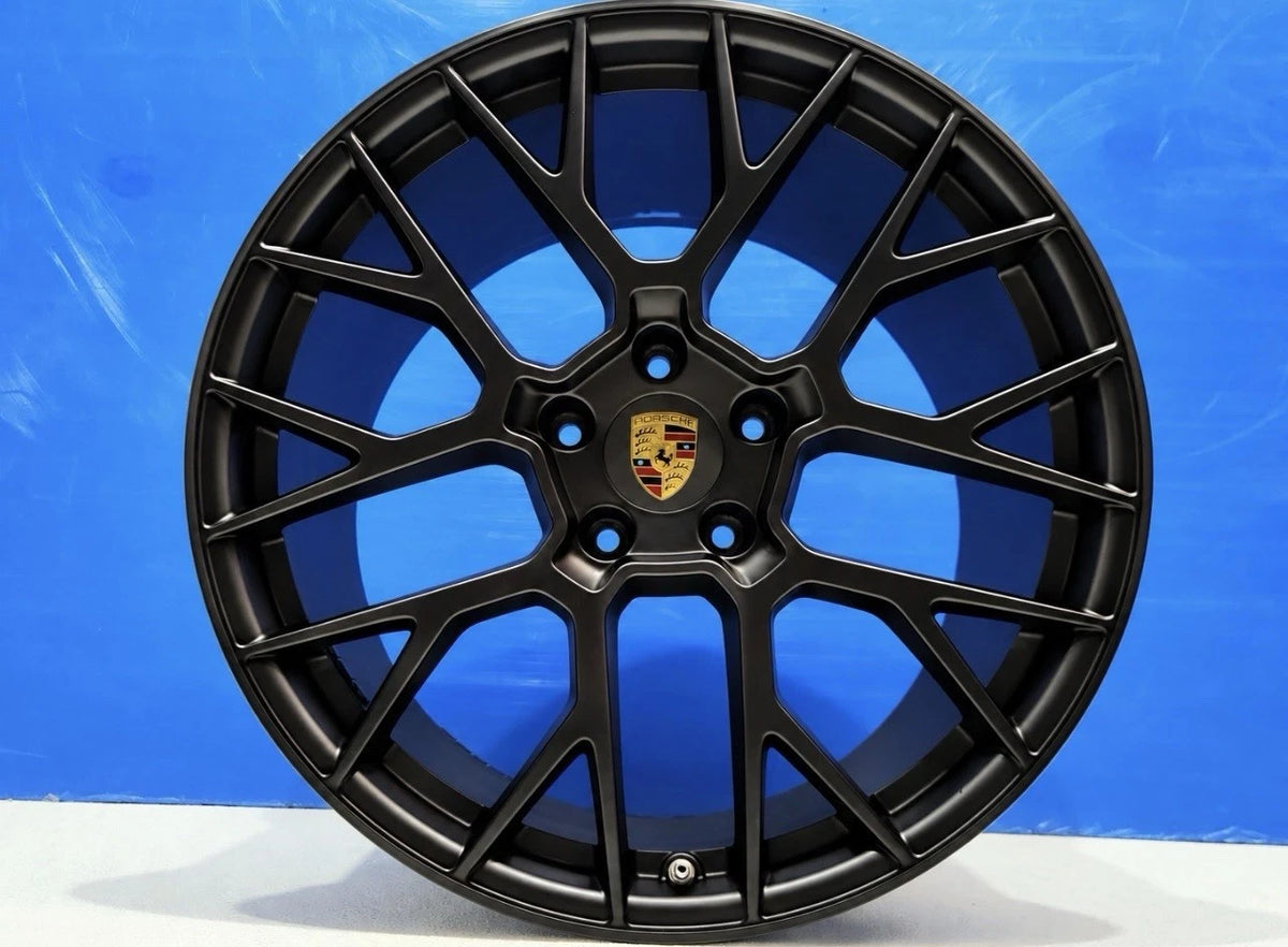 20"21" Porsche Carerra S 992 911 992.1 Factory OEM RS Black Wheels Rims