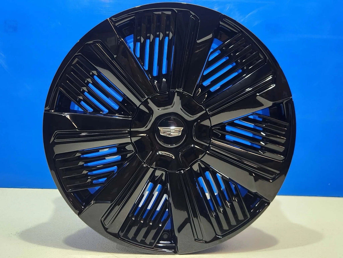 24" Cadillac Escalade IQ Premium Sport FACTORY OEM Wheels Rims GLOSS BLACK EV