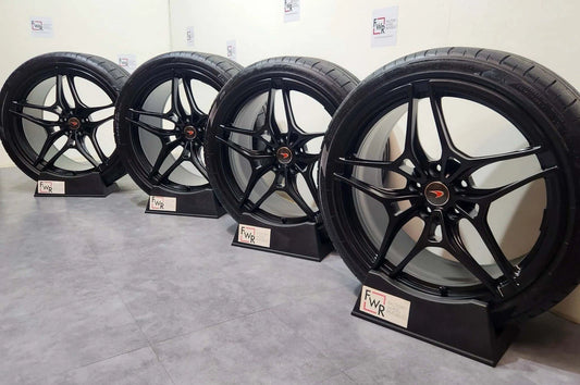 19” 20” Mclaren 720 S 720S Satin Black Factory OEM Wheels Rims Tires