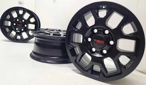 17" Black TOYOTA TACOMA TRD FACTORY OEM 17 WHEELS RIMS Only Fits 2024-2026