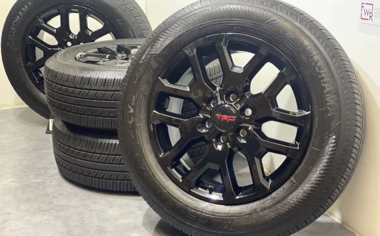 20” Toyota Tundra Wheels Black Factory OEM Original Rims 95359 75277B 2022 Up