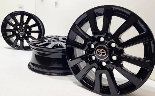 18” Toyota Land Cruiser Factory OEM Wheels 2025 2026 Rims Gloss Black 10643