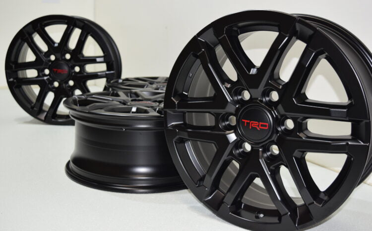 18" Toyota Tacoma TRD BLACK Factory OEM wheels rims 95407 2024 2025 2026