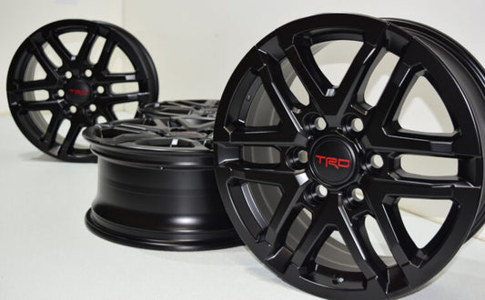 18" Toyota Tacoma TRD BLACK Factory OEM wheels rims 95407 2024 2025 2026