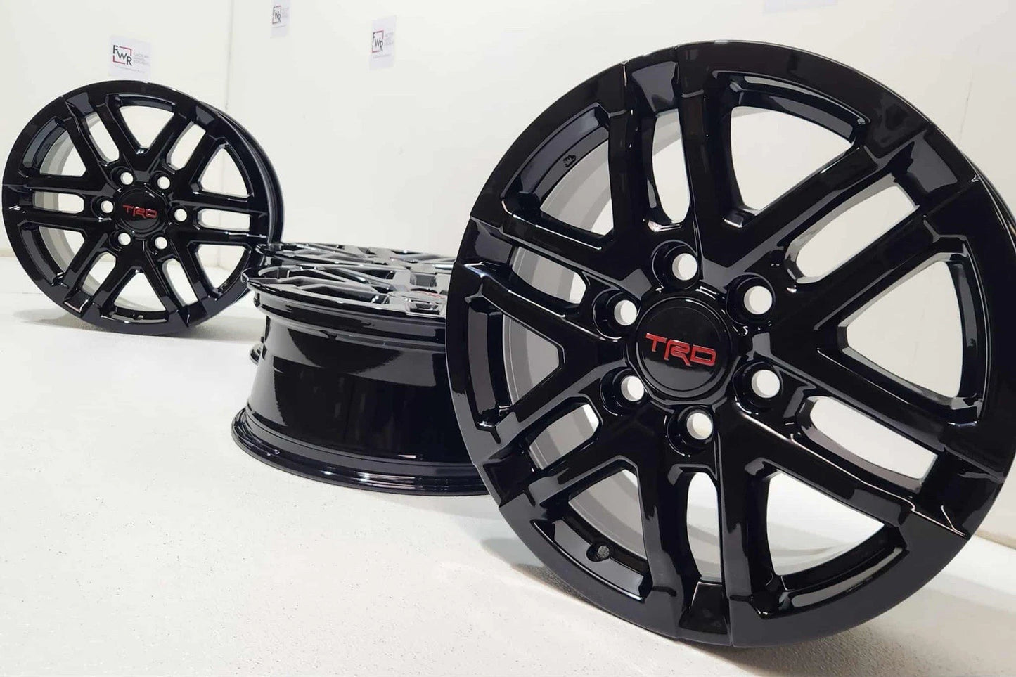 18" Toyota Tacoma TRD GLOSS BLACK Factory OEM wheels rims 95407 2024 2025 2026