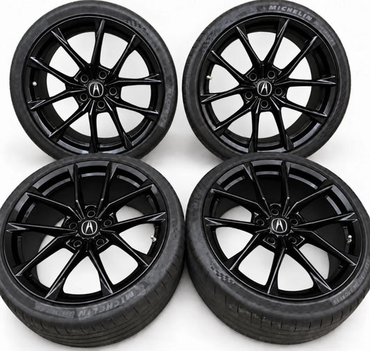 19" Acura Integra TYPE S Wheels Rims Tires Factory OEM 71894 2024-2026 Black