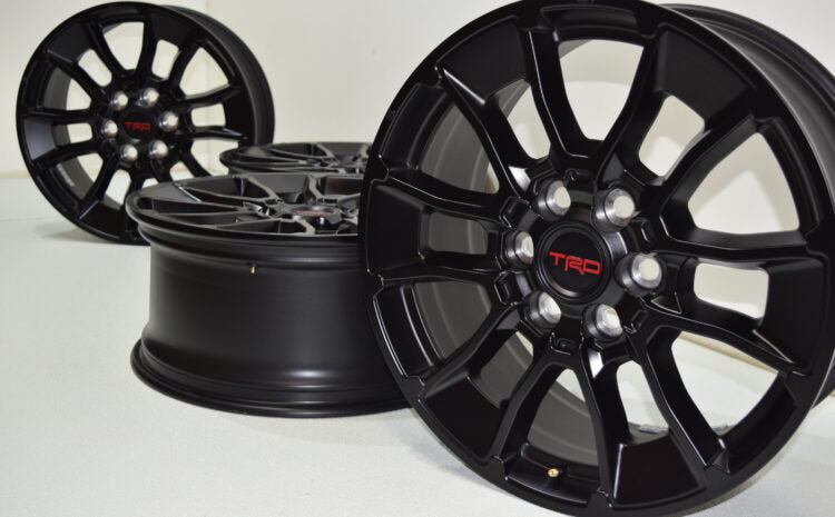 20" TOYOTA TUNDRA TRD 2022 - 2026 Factory OEM BLACK RIMS 95295
