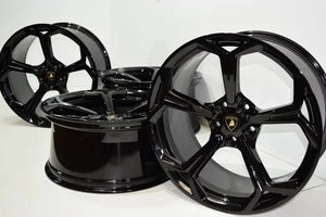 22" Lamborghini Urus Black Factory OEM Forged Wheels rims