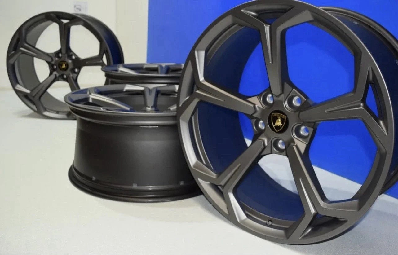 22" Lamborghini Urus Gray Factory OEM Forged Wheels rims