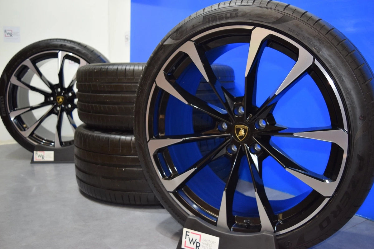23" LAMBORGHINI URUS Factory OEM AUTHENTIC WHEELS and Tires RIMS rims 23