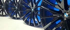 22” BMW X5 X6 742M Gloss Black G05 G06 X5M X6M Wheels Rims Original Factory OEM