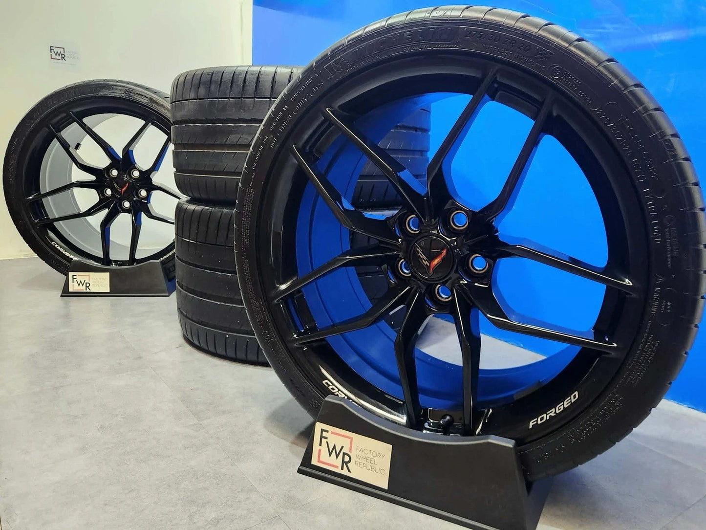 20” 21” Corvette Z06 ZO6 3LZ Z07 C8 WHEELS RIMS TIRES FACTORY OEM FORGED