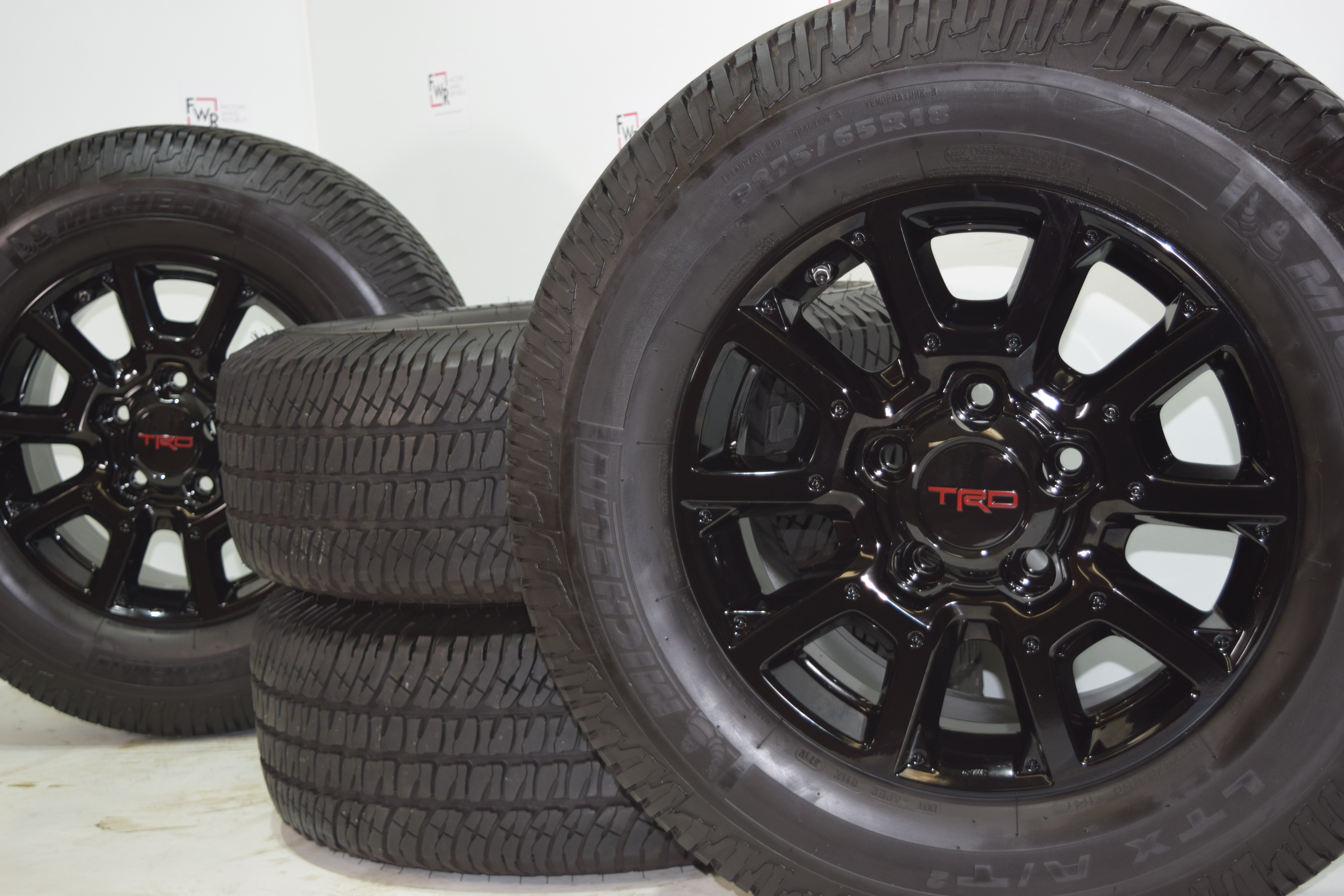 17″ Toyota 4Runner Tacoma Black Factory Alloy Rims wheels 75153