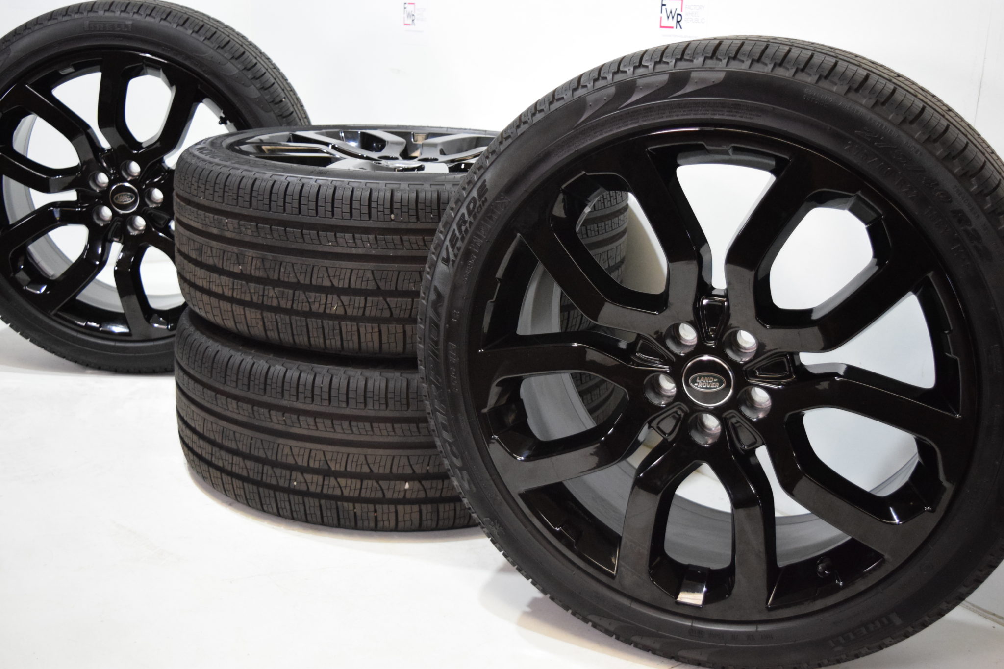 22” Range Rover Sport Full 22 inch WHEELS RIMS FACTORY OEM tires black