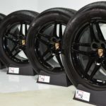 18″ Porsche Macan Black Factory OEM wheels rims tires 95B601025DC 95B601025DD