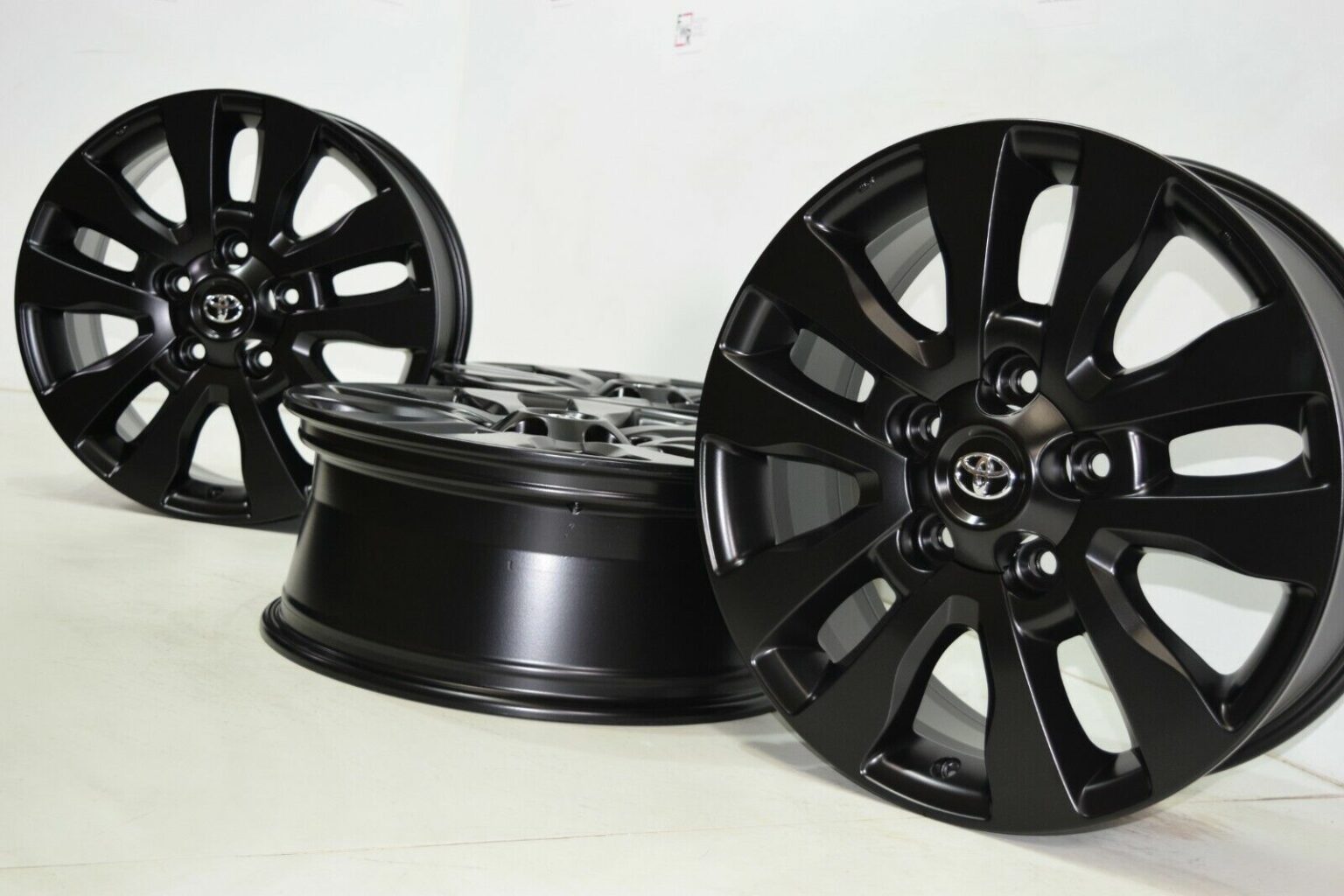 20″ TOYOTA TUNDRA SEQUOIA 2021 Factory OEM GENUINE SATIN BLACK wheels ...